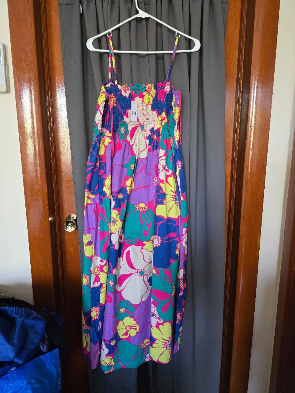 BNWT Gap Floral Maxi Sundress WITH POCKETS - Size L - never worn!